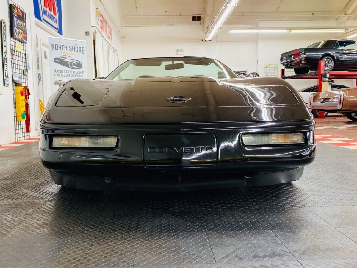 1992 Black Chevrolet Corvette Convertible