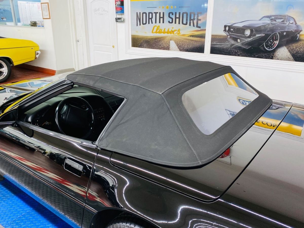 1992 Black Chevrolet Corvette Convertible