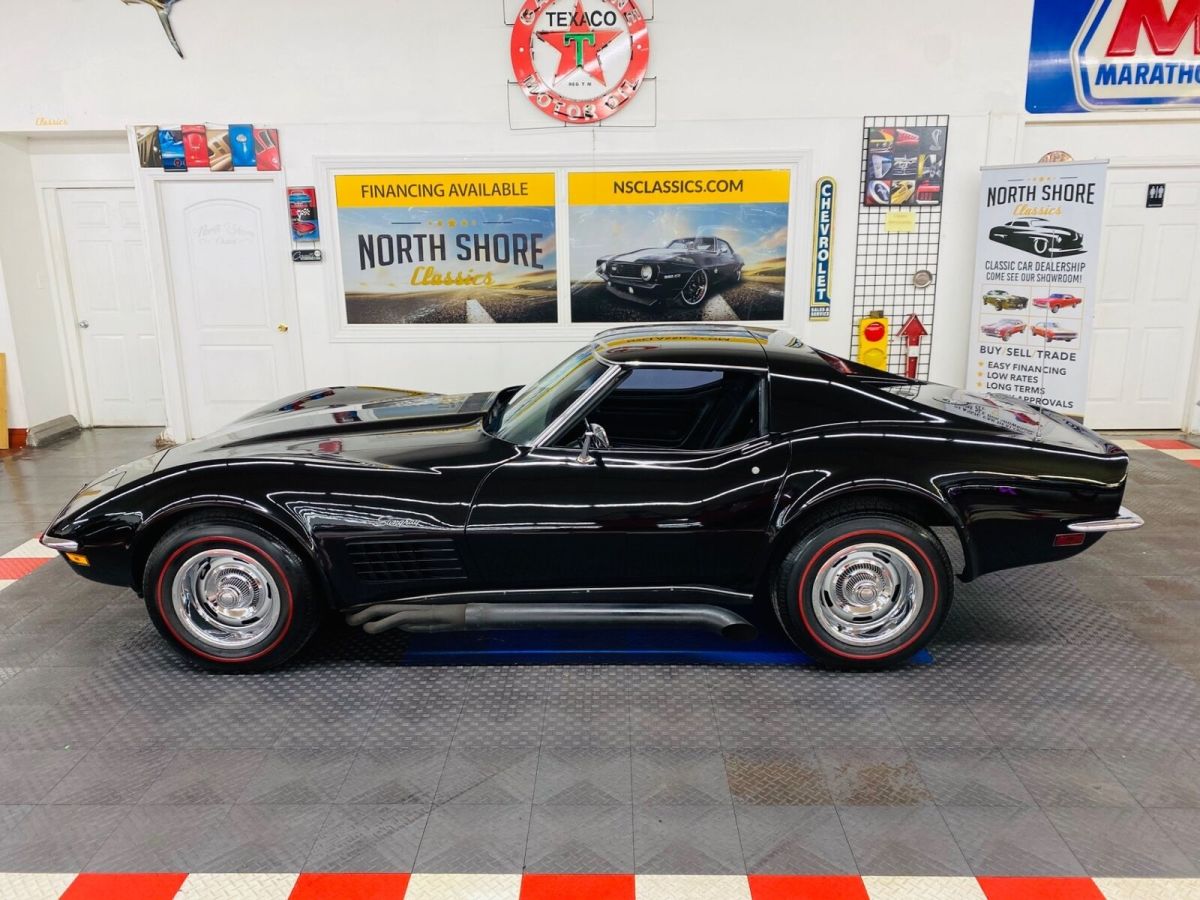 1970 Black Chevrolet Corvette Coupe