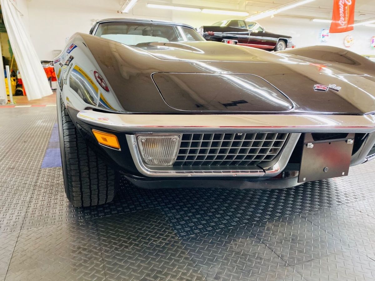 1970 Black Chevrolet Corvette Coupe
