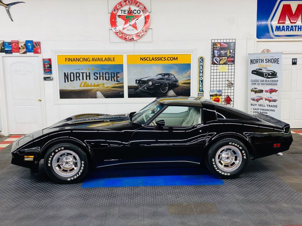 1980 Black Chevrolet Corvette Coupe
