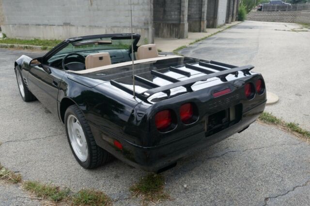 1992 Black Chevrolet Corvette Convertible