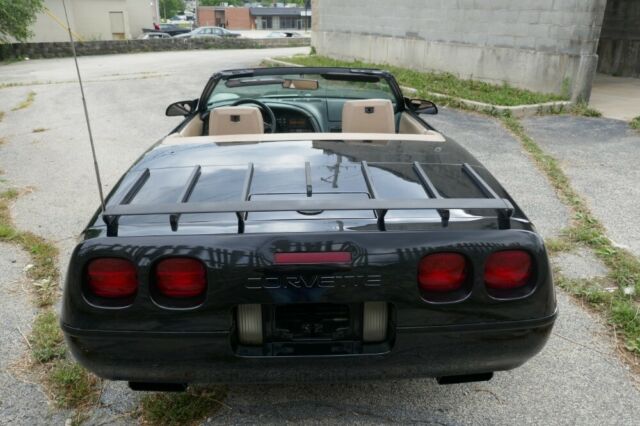 1992 Black Chevrolet Corvette Convertible