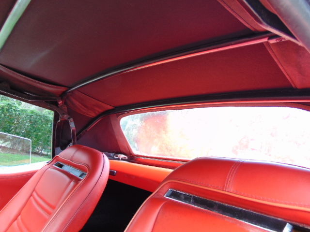 1973 Red Chevrolet Corvette Convertible