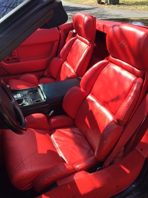 1993 Black Chevrolet Corvette Convertible