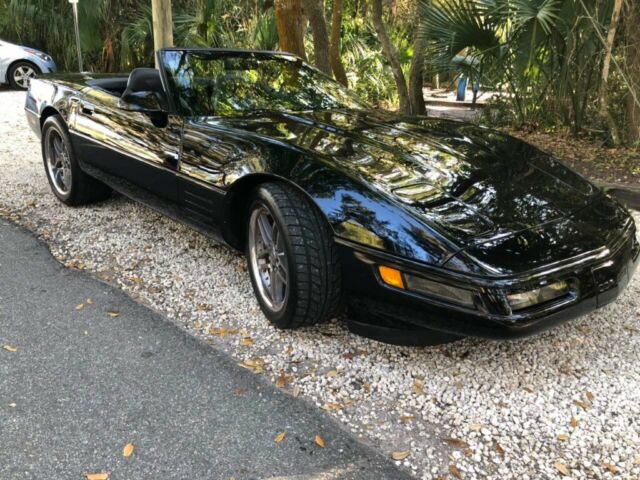 1994 Black Chevrolet Corvette Convertible
