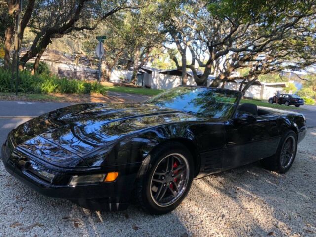 1994 Black Chevrolet Corvette Convertible