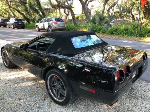 1994 Black Chevrolet Corvette Convertible