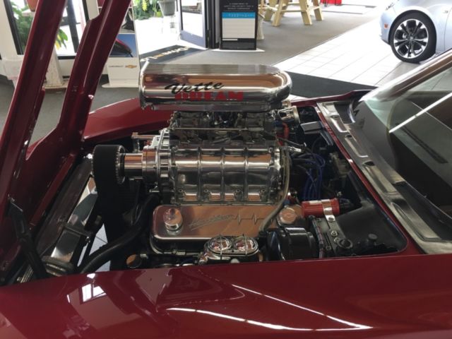 1975 Red Chevrolet Corvette Coupe