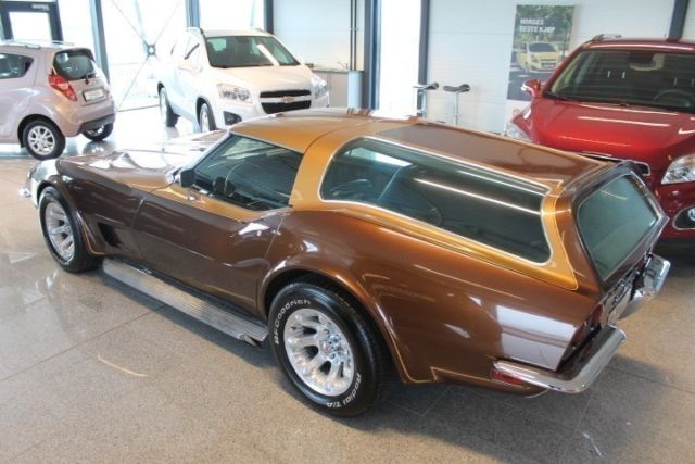 1971 Brown Chevrolet Corvette Coupe