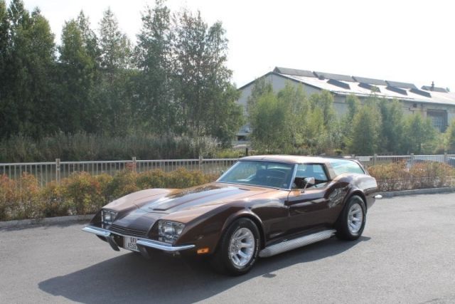 1971 Brown Chevrolet Corvette Coupe
