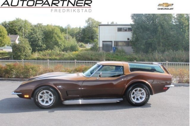 1971 Brown Chevrolet Corvette Coupe
