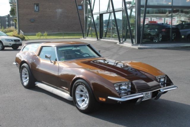 1971 Brown Chevrolet Corvette Coupe