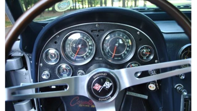 1964 Silver Chevrolet Corvette Coupe