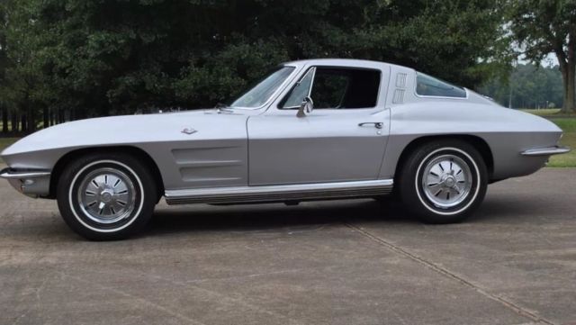 1964 Silver Chevrolet Corvette Coupe