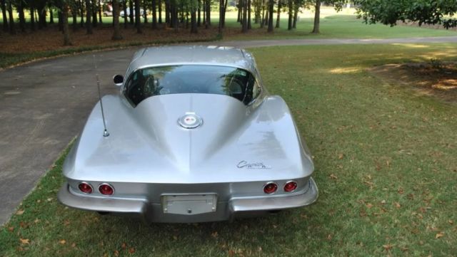 1964 Silver Chevrolet Corvette Coupe