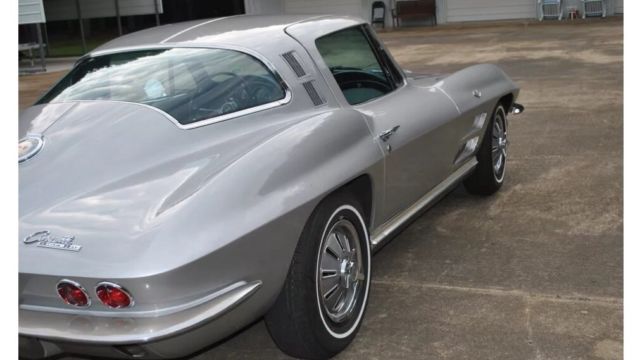 1964 Silver Chevrolet Corvette Coupe