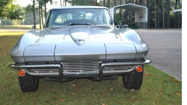 1964 Silver Chevrolet Corvette Coupe