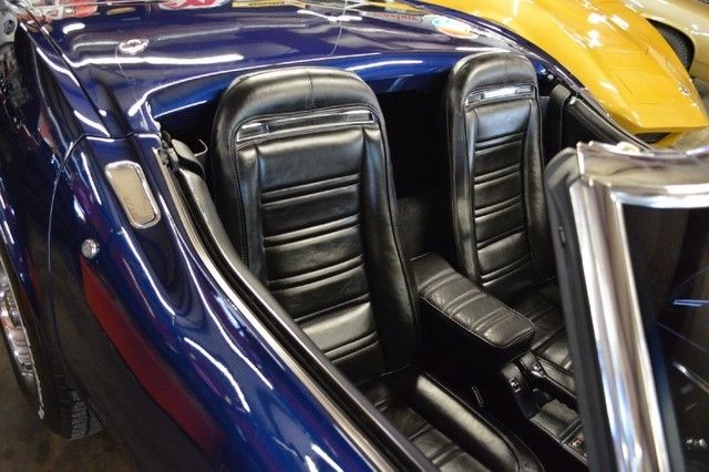 1972 Blue Chevrolet Corvette Convertible