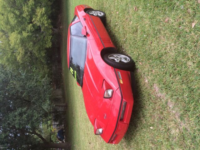 1984 Red Chevrolet Corvette Coupe