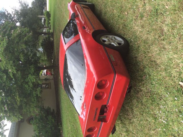 1984 Red Chevrolet Corvette Coupe