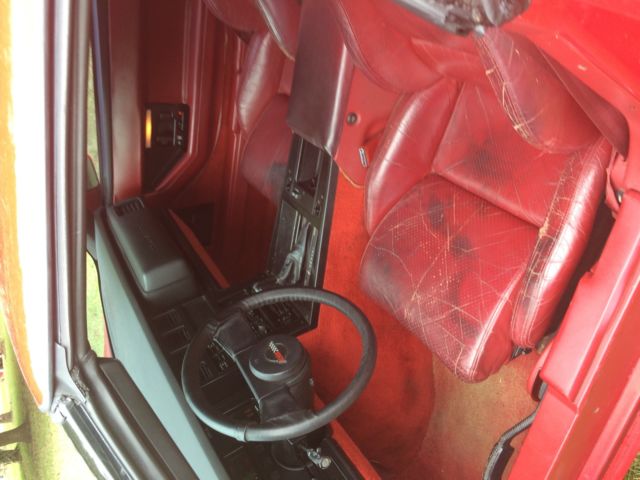 1984 Red Chevrolet Corvette Coupe