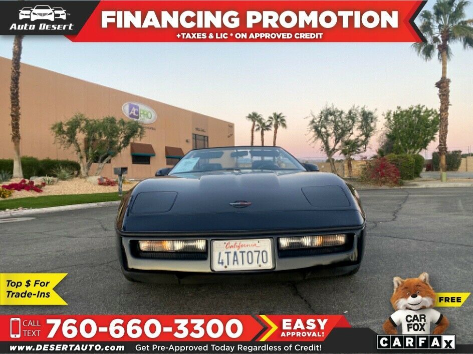 1989 -- Chevrolet Corvette Convertible