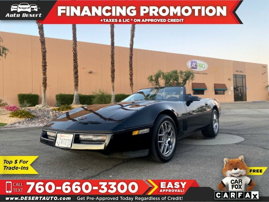 1989 -- Chevrolet Corvette Convertible