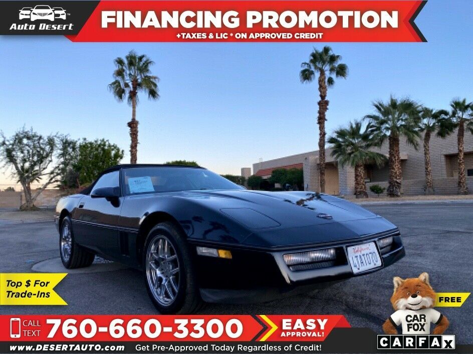 1989 -- Chevrolet Corvette Convertible