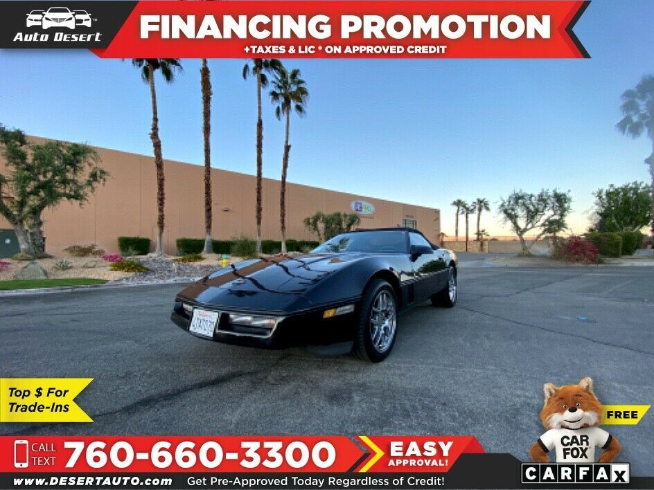1989 -- Chevrolet Corvette Convertible