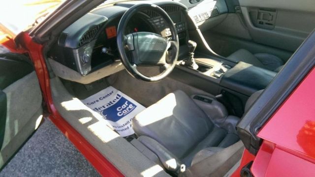 1991 Red Chevrolet Corvette Coupe