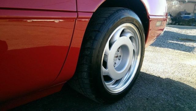 1991 Red Chevrolet Corvette Coupe