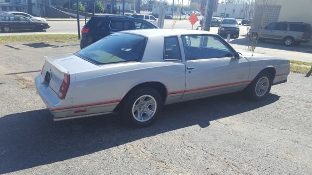 1987 Gray Chevrolet Monte Carlo Coupe