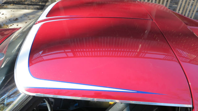 1969 candy apple red Chevrolet Corvette Coupe