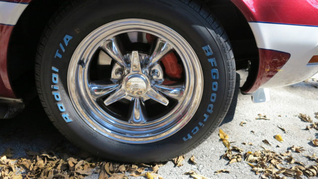 1969 candy apple red Chevrolet Corvette Coupe