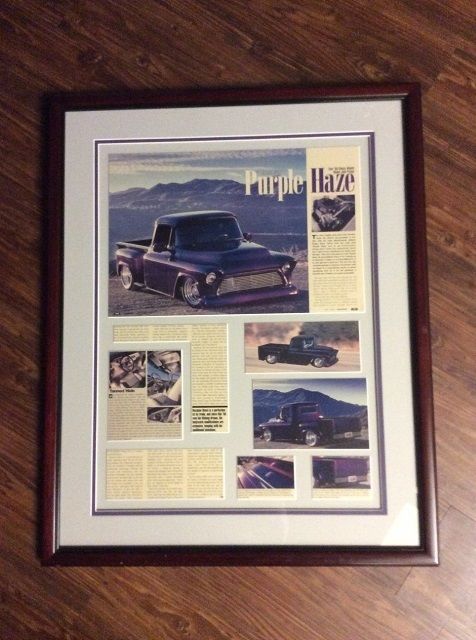 1957 Purple Chevrolet Other Pickups Pick Up