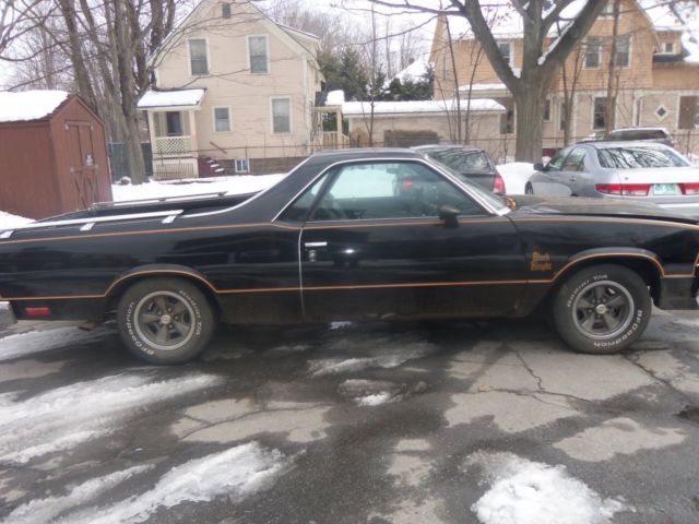 1979 Black Chevrolet El Camino Sedan
