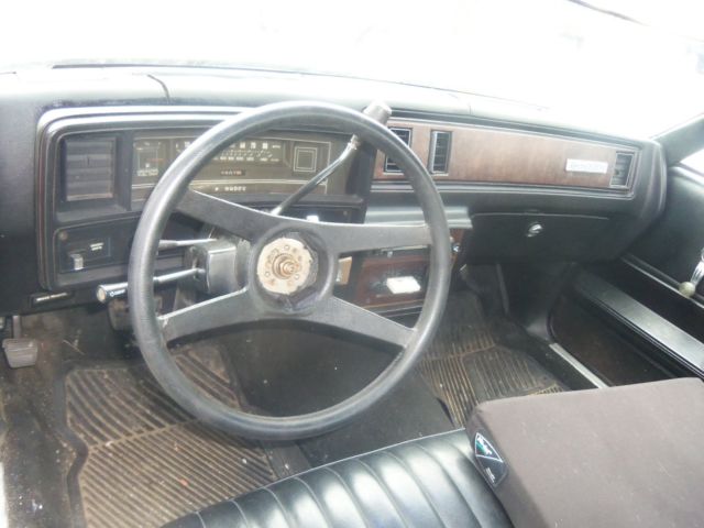1979 Black Chevrolet El Camino Sedan