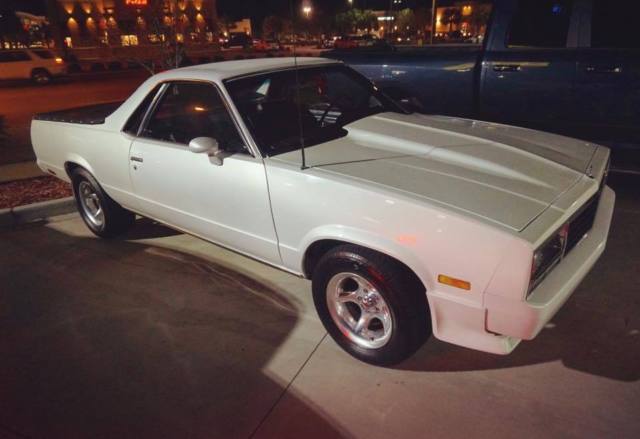 1984 Pearl White Chevrolet El Camino Truck