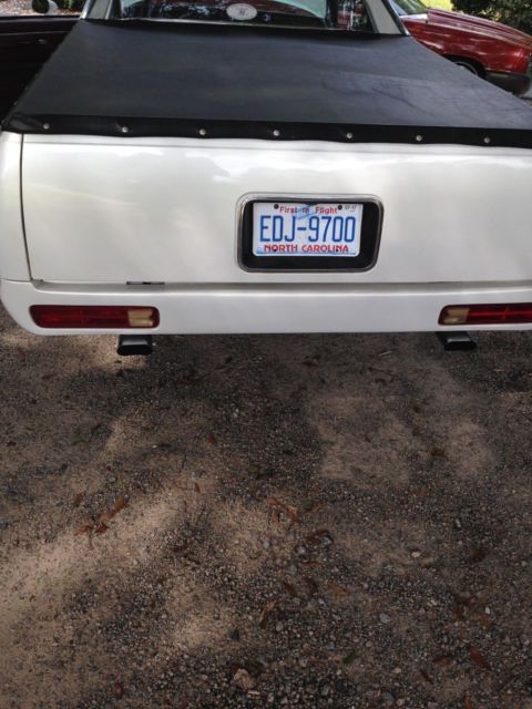 1984 Pearl White Chevrolet El Camino Truck