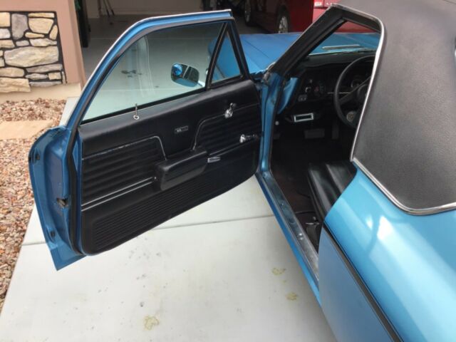 1969 Blue Chevrolet El Camino