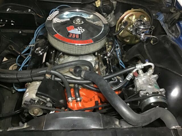 1969 Blue Chevrolet El Camino