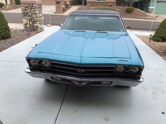 1969 Blue Chevrolet El Camino