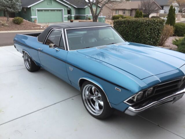 1969 Blue Chevrolet El Camino