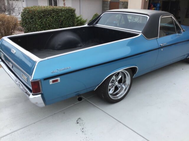 1969 Blue Chevrolet El Camino