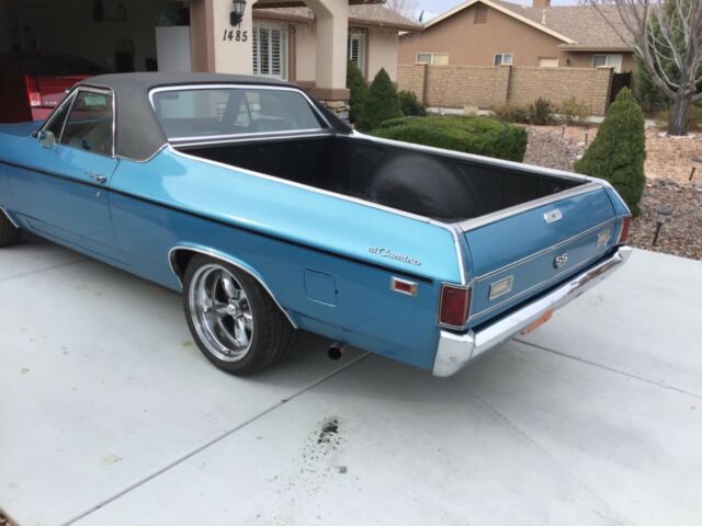 1969 Blue Chevrolet El Camino