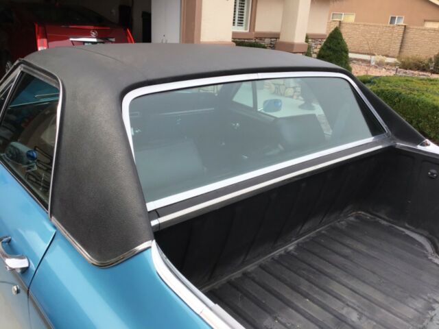 1969 Blue Chevrolet El Camino