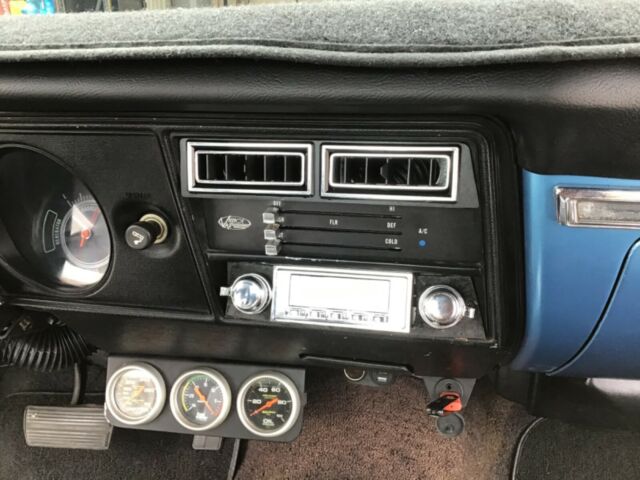 1969 Blue Chevrolet El Camino