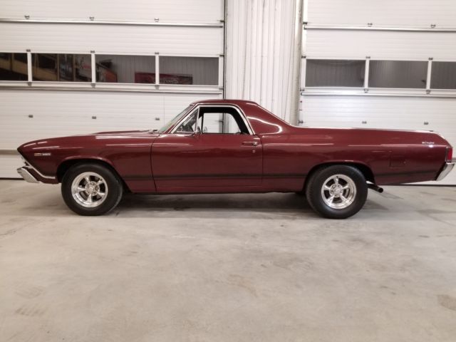 1968 Red Chevrolet El Camino