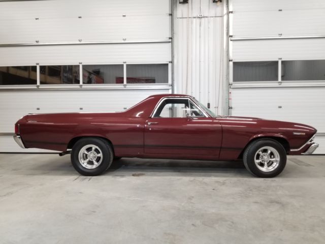 1968 Red Chevrolet El Camino